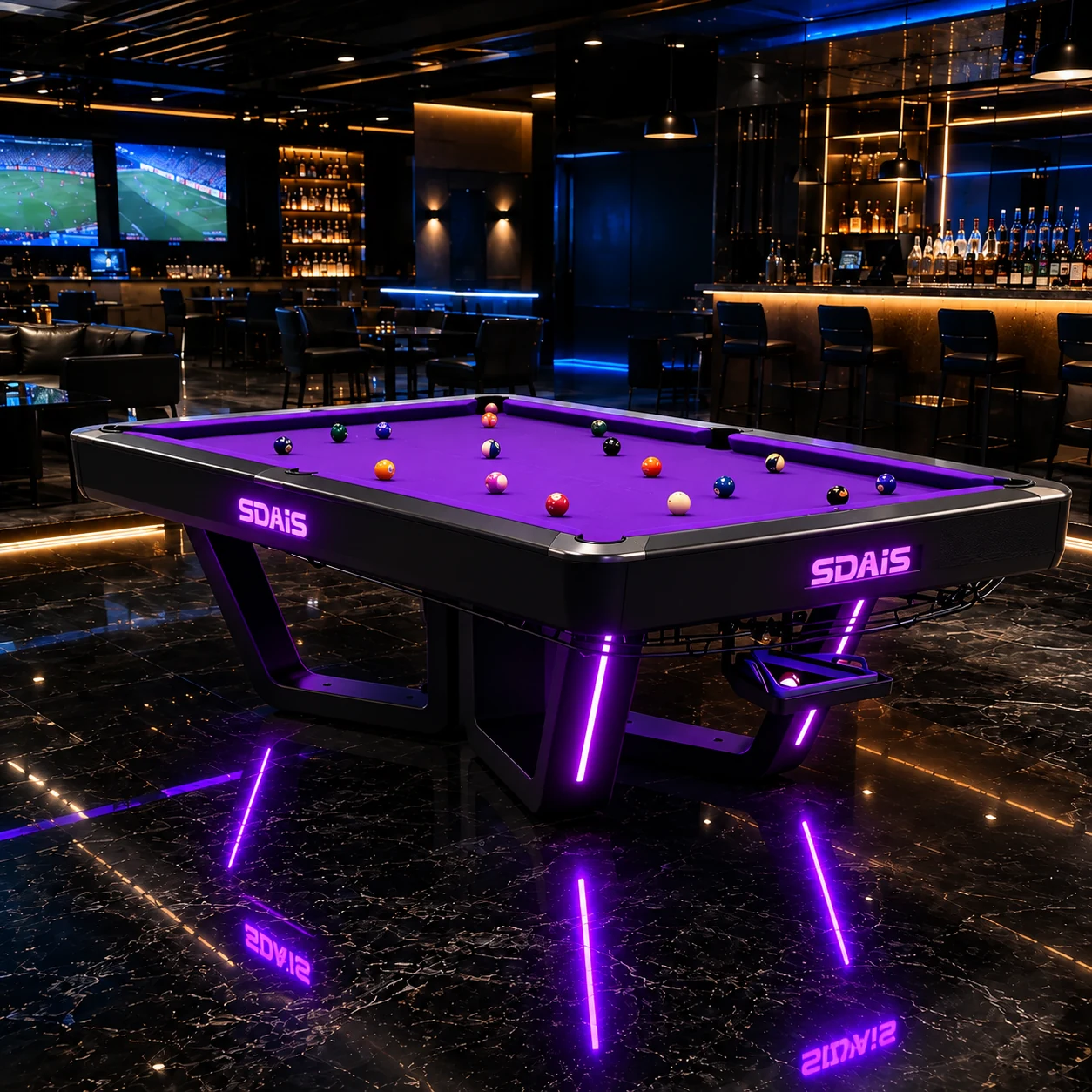 LED Pool Table Buying Guide for Clubs, Bars and Resorts